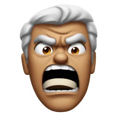 Very mad very angry sticker