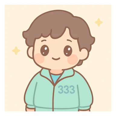 Player 333 From Squid Games sticker