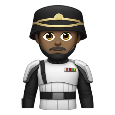 Star Wars imperial officer sticker