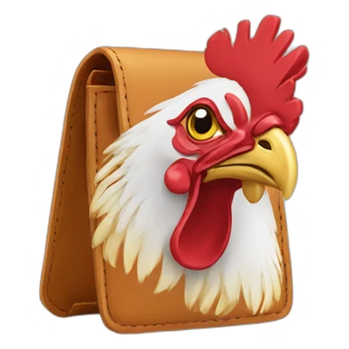 indian chicken chinese african wallet sticker
