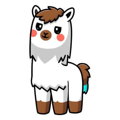 Minecraft llama sticker