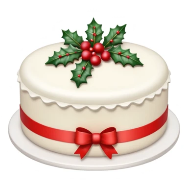 Christmas Cake sticker