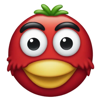 Cute Elmo head sticker