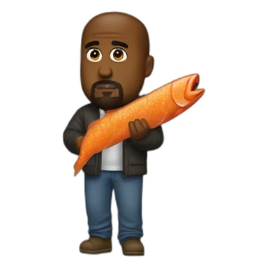 fish sticks kanye west sticker