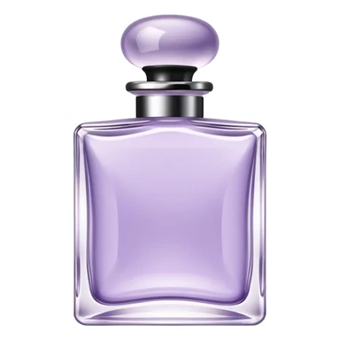 Perfume Bottle in square shape size – Soft Lilac, the width and height of perfume bottle must be equal in size sticker