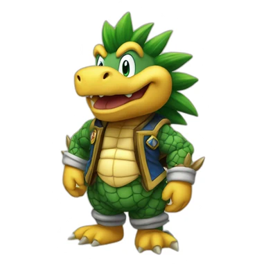 Ludwig von koopa sticker