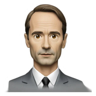 photo realistic Ralf Hutter from Kraftwerk sticker