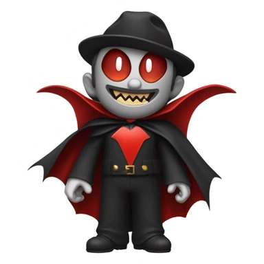 Mario vampires sticker