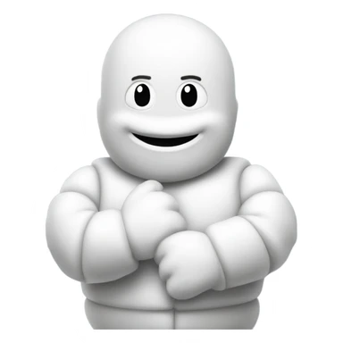 Michelin man sticker