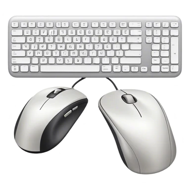 computer mouse and keyboard sticker