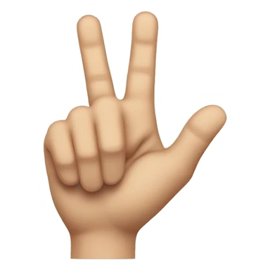 backhand index finger sticker