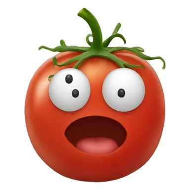 tomate qui fait du foot sticker