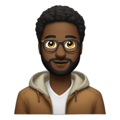 Damso qui fait un V sticker