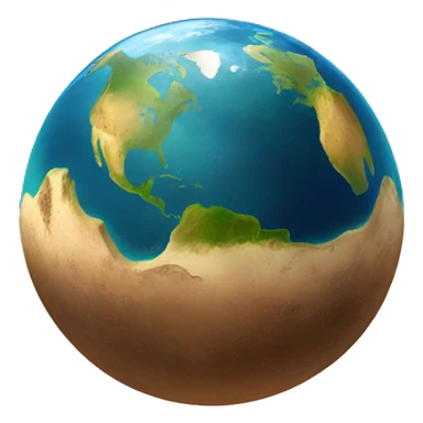 planeta tierra derritiéndose sticker