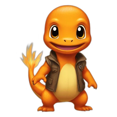 Charmander cushing sticker