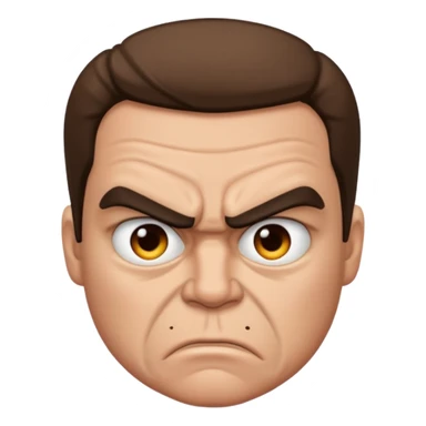 Bardella qui est énervé  sticker