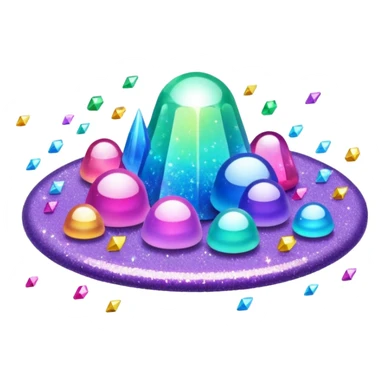 Glitter killer sticker