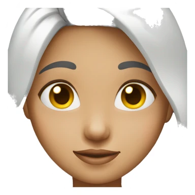 Girl with heart sticker