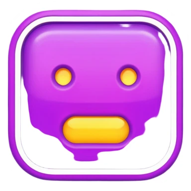 The word "banger" in purple sticker