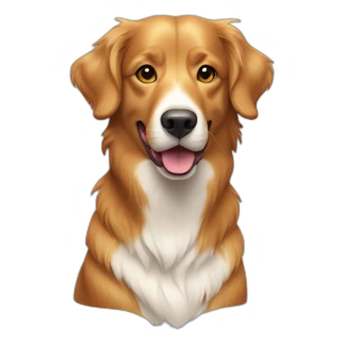 Duck Tolling Retriever sticker