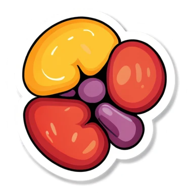 Kidney stone killed sticker