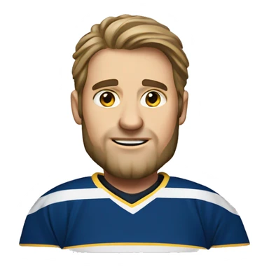 Hockey fan hirl sticker