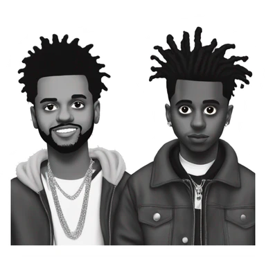 TIMELESS THE WEEKND AND PLAYBOI CARTI sticker