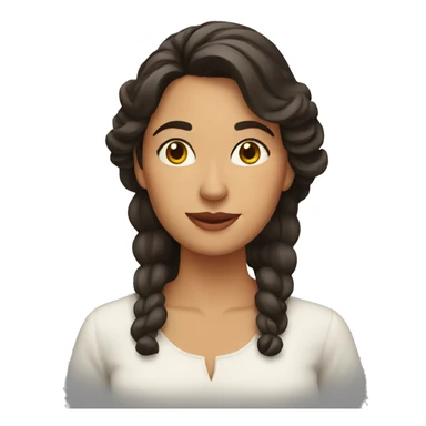 spanish woman sticker