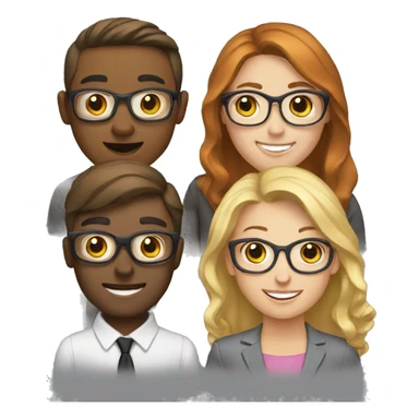 marketing team sticker