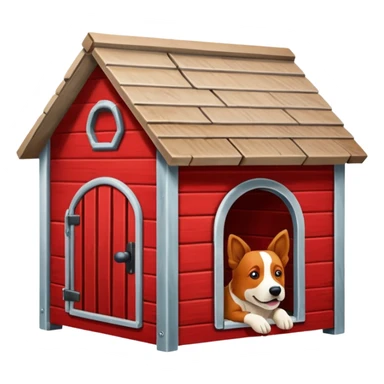 red dog kennels sticker