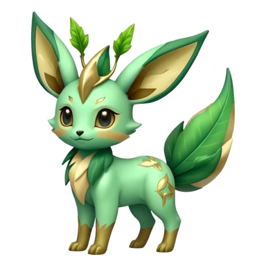 Shiny Exotic Sprigatito-Leafeon-Hybrid-Creature sticker