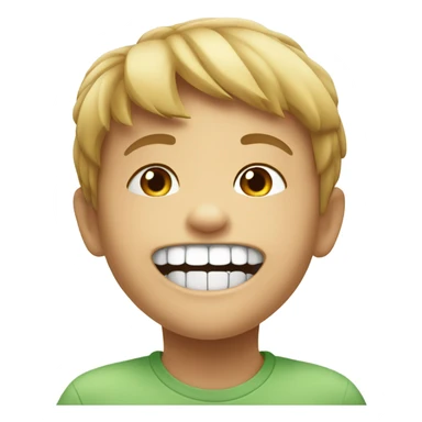 Toothless grin sticker