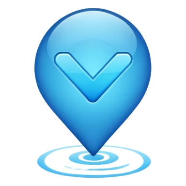 Create blue tick verification  sticker