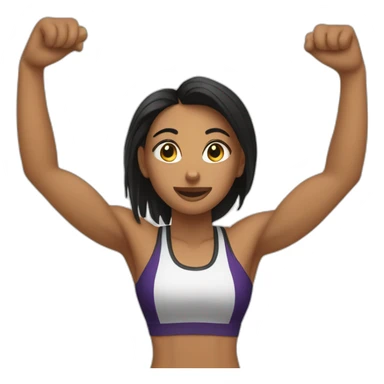 Nessa Gym Bea sticker