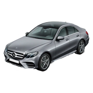 grey mercedes e class from 2016 sticker