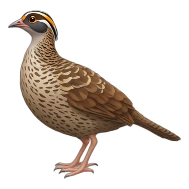 francolin bird sticker