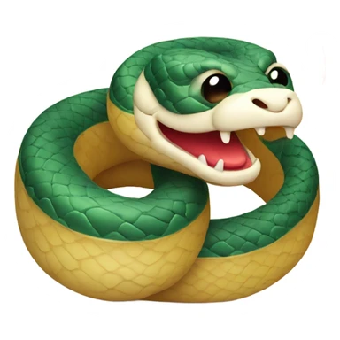 happy Chinese new year snake, cute sticker
