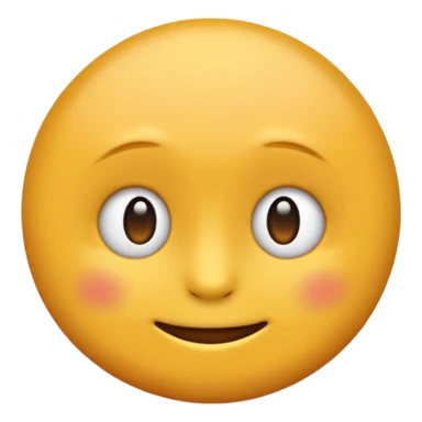 Emojis rond tout blanc qui na pas de visage sticker
