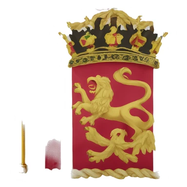 Spanish empire flag  sticker