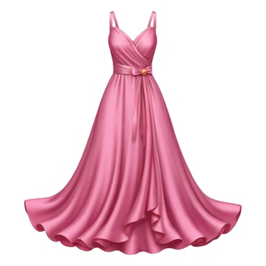 Pink dress sticker