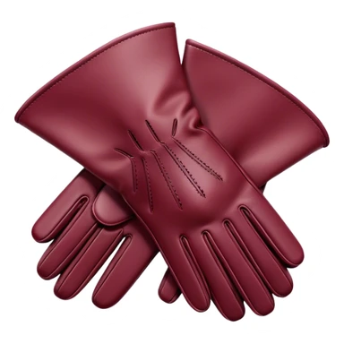 burgundy gloves sticker
