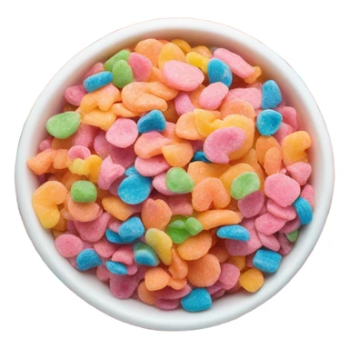 fruity pebbles cereal sticker