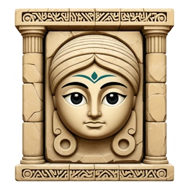 The Persian symbol of the Persepolis sticker