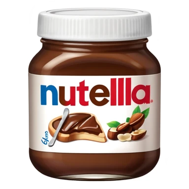 Jar of Nutella  sticker