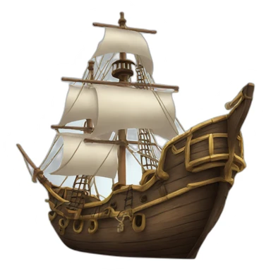 pirate boat sticker
