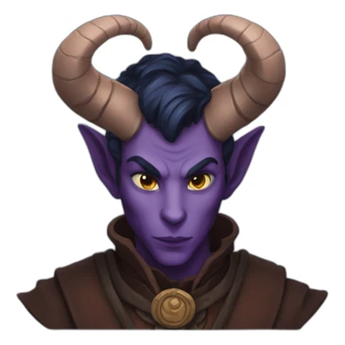 tiefling sticker