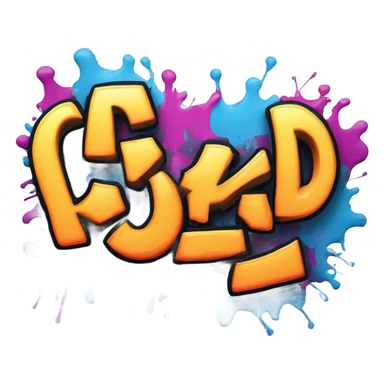 Graffiti  CRUKID sticker