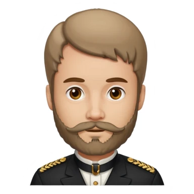 mutton chops beard sticker