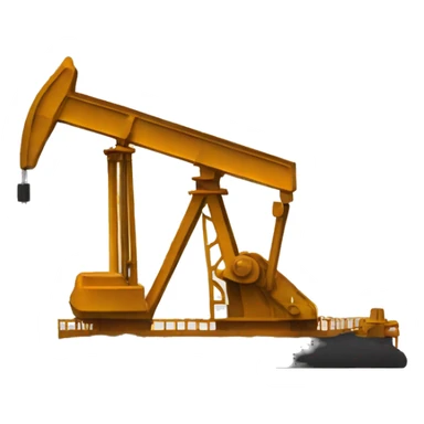 Pumpjack oil sticker