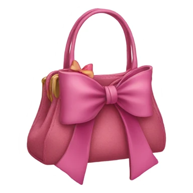 Purse with bows sticker